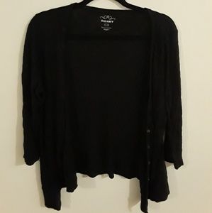 OLD NAVY BLACK CARDIGAN